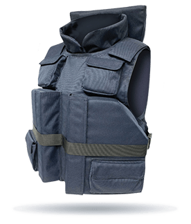 flotation vest - angled view