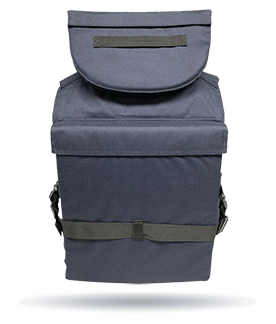flotation vest - back view