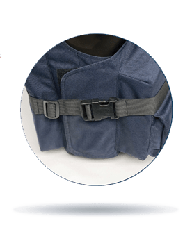 flotation vest - detailed view