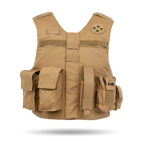 Tactical Outer Carrier (TOC series) - Front view - Coyote color