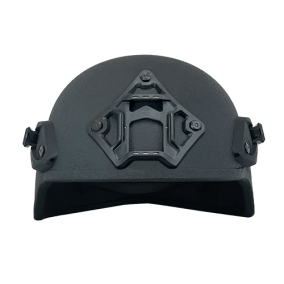 401 Ballistic Helmet with Shroud - Black color - Full Cut
