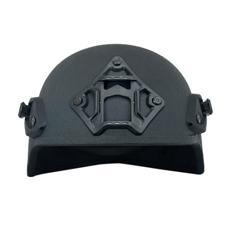 401 Ballistic Helmet with Shroud - Black color - Full Cut